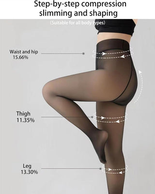 Fiore Curve® Plush-Lined Tights