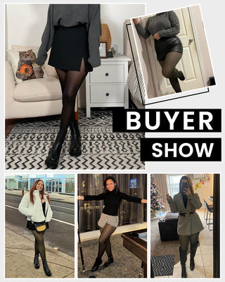 Fiore Curve® Plush-Lined Tights