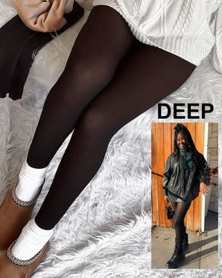 Fiore Curve® Plush-Lined Tights