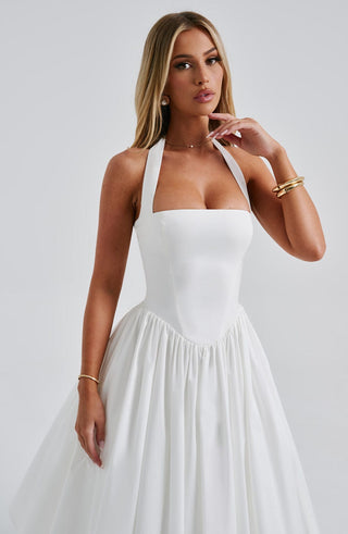 Cressida Midi Dress - Ivory