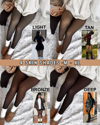 Fiore Curve® Plush-Lined Tights