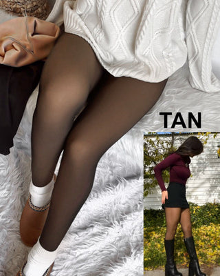 Fiore Curve® Plush-Lined Tights